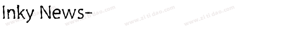 Inky News字体转换